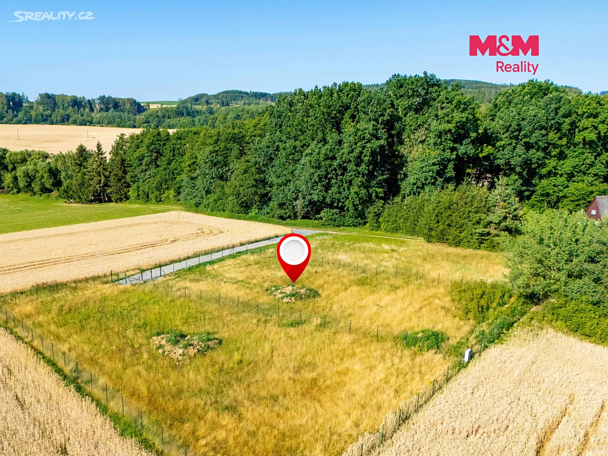 Prodej stavebního pozemku 1092 m² – pohled 4