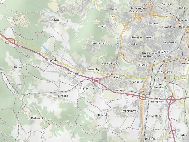 Prodej stavebního pozemku 1274 m², Brno – náhled fotky 3