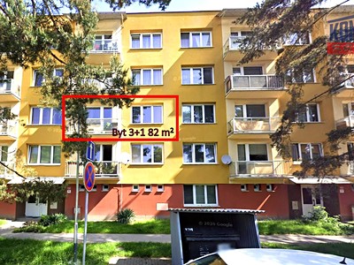 Prodej bytu 3+1 82 m²