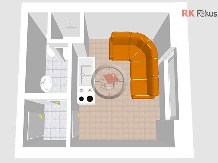 Wohnung 1+kk zur Miete, 20 m² (9 von 10)