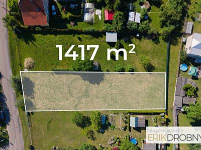 Prodej stavebního pozemku 1417 m²