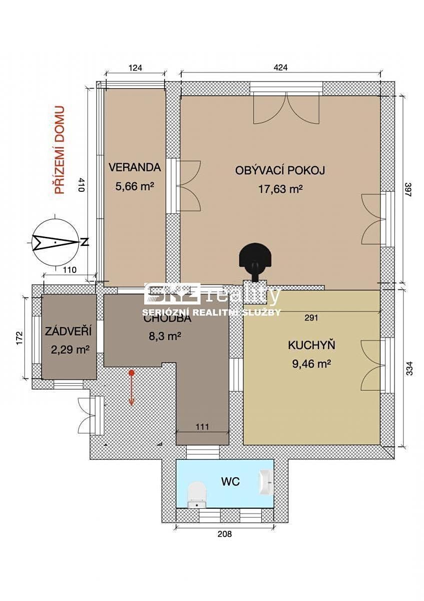 Prodej rodinného domu 85 m², pozemek 1520 m² – fotografie 2