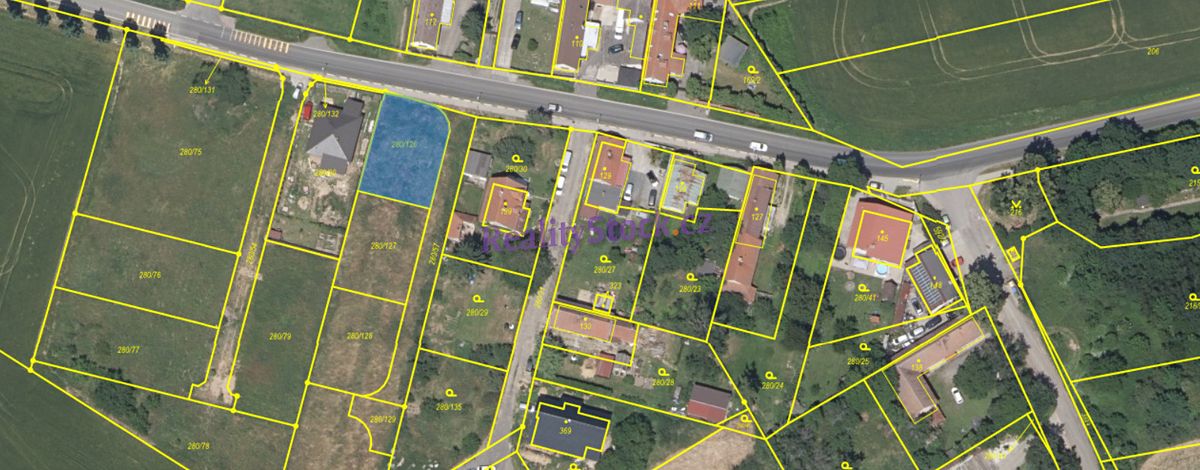 Prodej stavebního pozemku 506 m², Zlatá – fotka 1 z 3