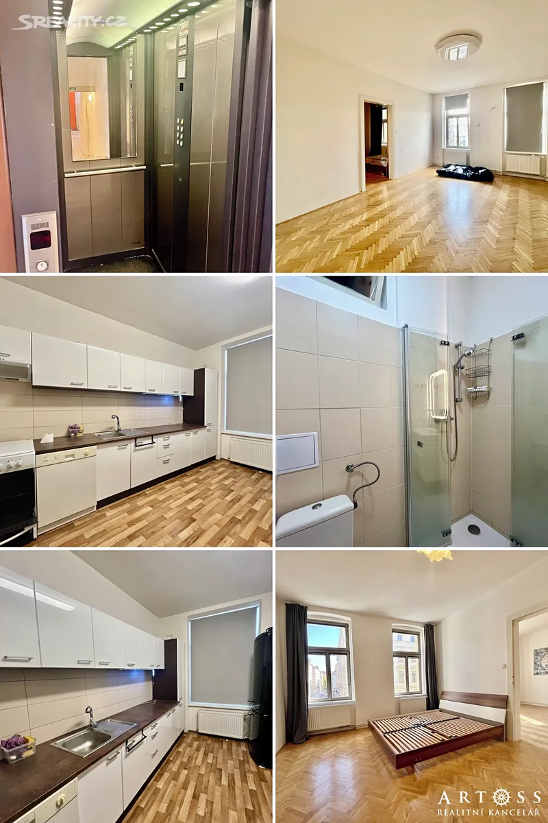Pronájem bytu 2+1 64 m², Brno