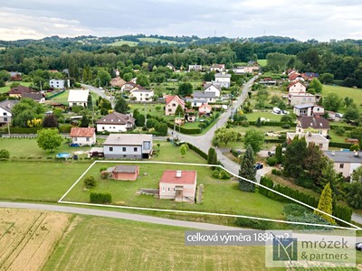Prodej  rodinného domu 86 m², pozemek 1 884 m²