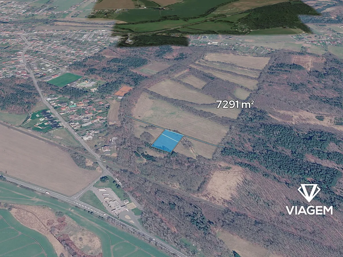 Prodej podílu 1/6 zahrady 1055 m²