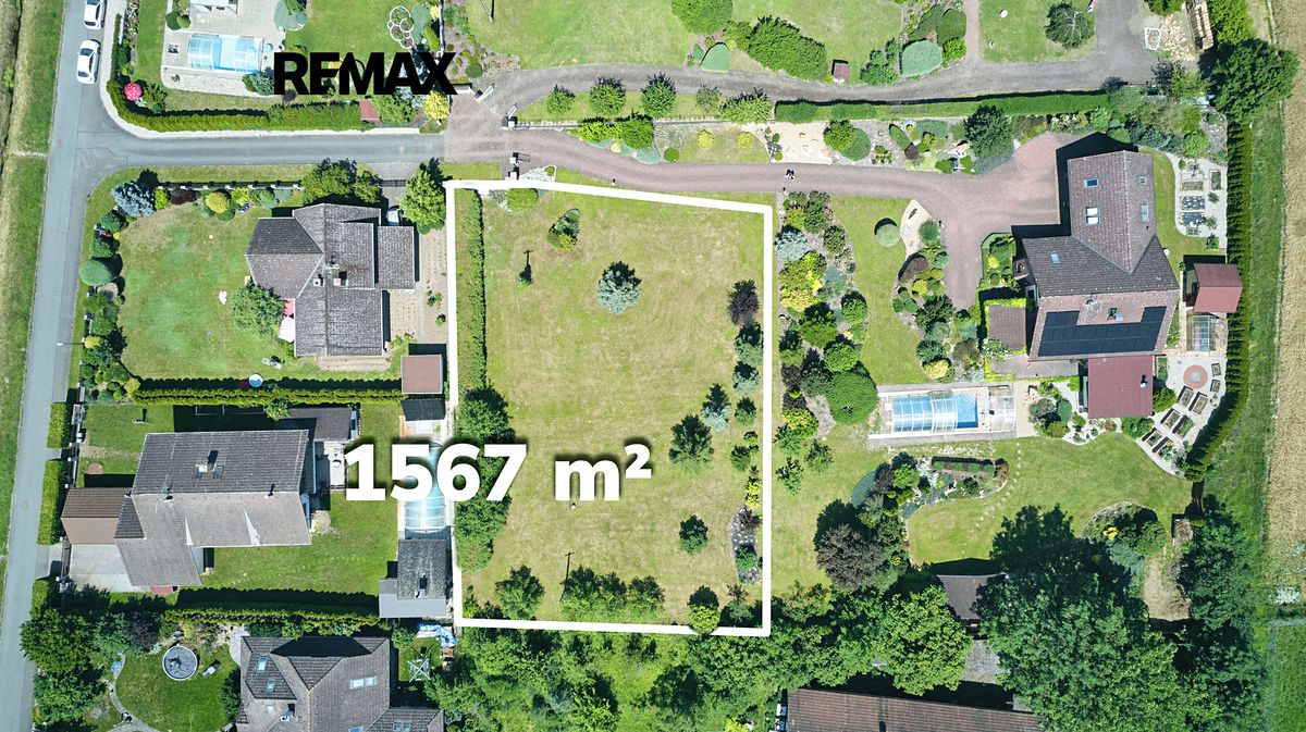 Prodej stavebního pozemku 1567 m²