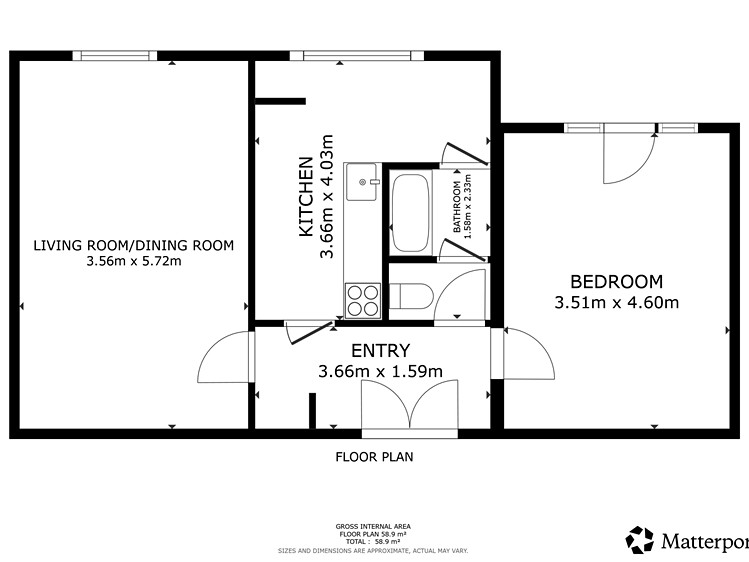 Wohnung 2+1 zum Kauf, 58 m² (14 von 14)