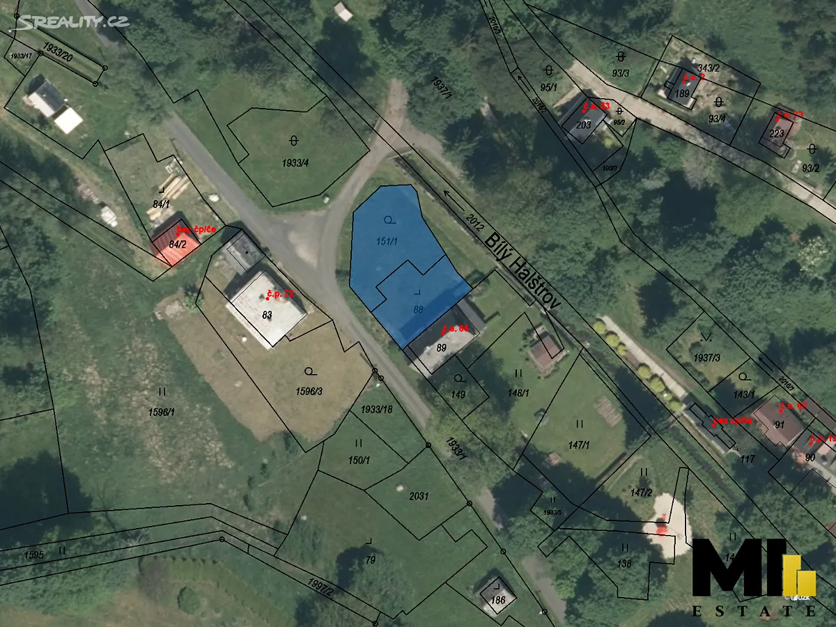 Prodej stavebního pozemku 637 m², Aš