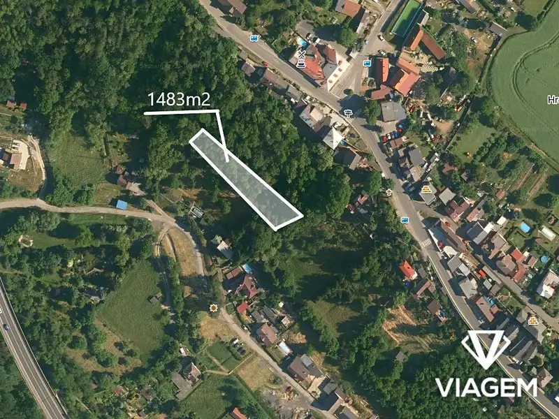 Prodej zahrady 1483 m², Hrdlořezy – náhled fotky 2