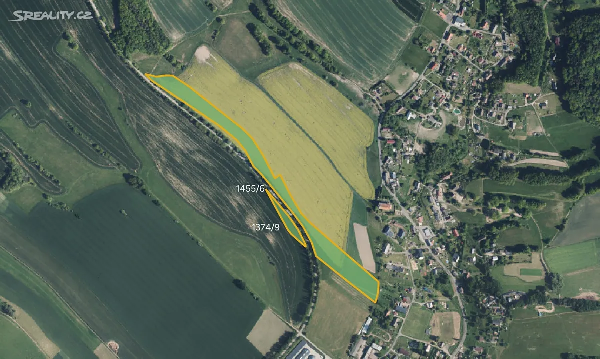 Prodej pole 19812 m², Dubnice