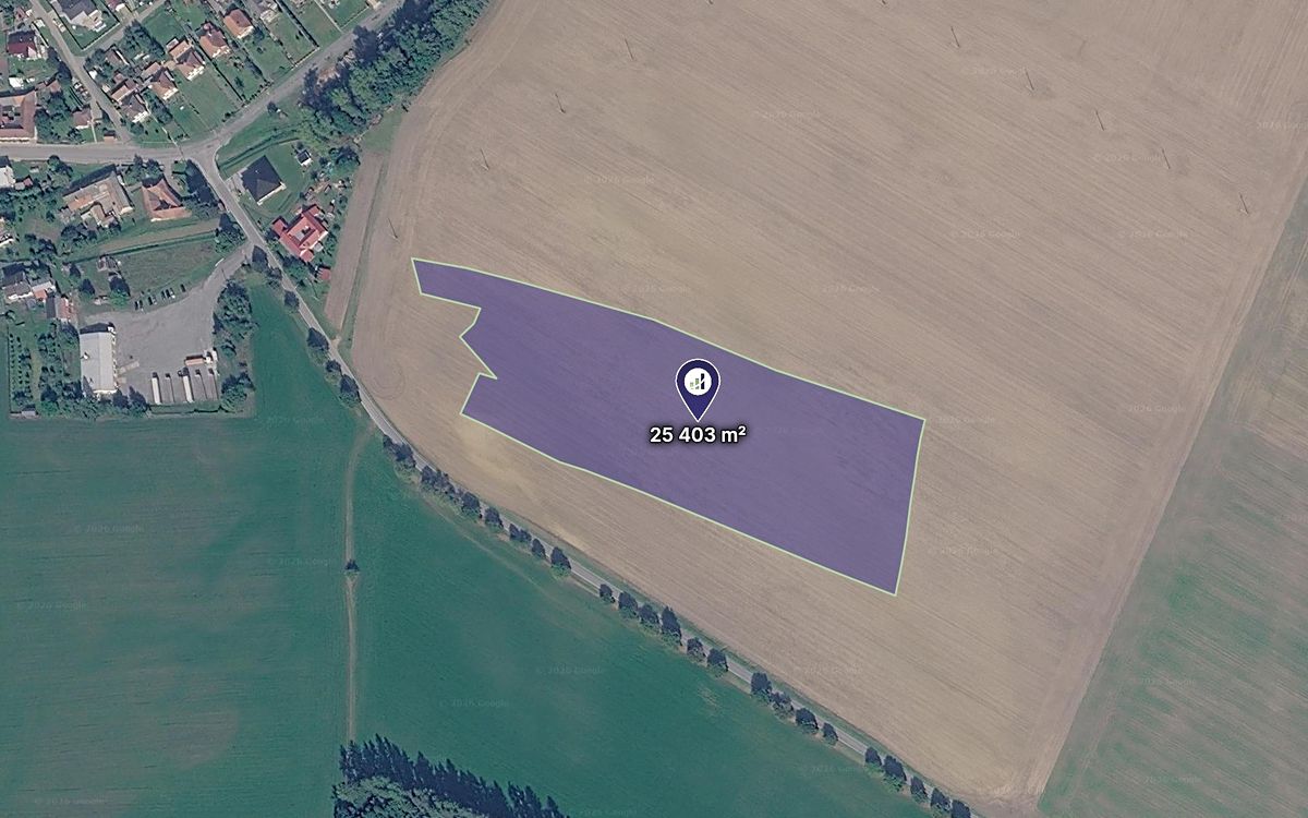 Prodej pole 25403 m²