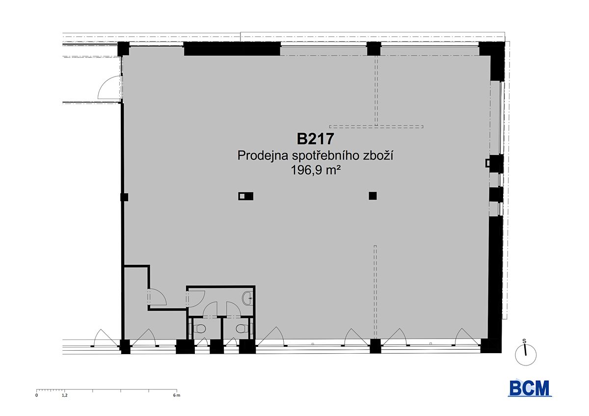 Pronájem obchodního prostoru 197 m² – fotografie 2