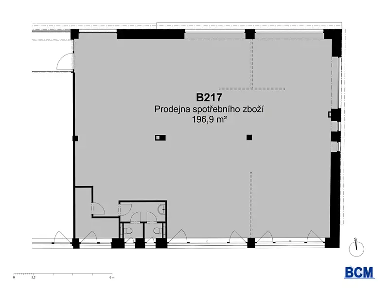 Pronájem obchodního prostoru 197 m², Praha – náhled fotky 2