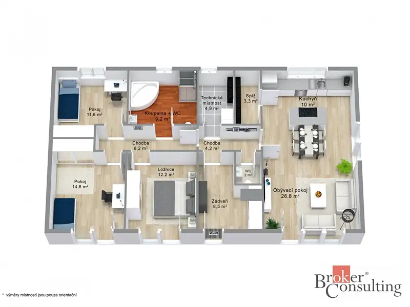 Prodej rodinného domu 113 m², pozemek 136 m², Luby – náhled fotky 2