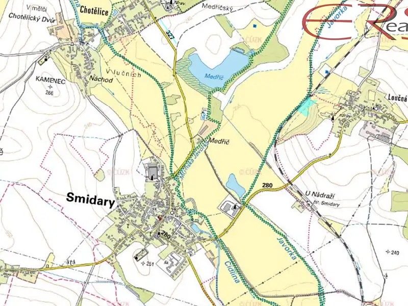 Prodej pole 12012 m², Smidary – náhled fotky 2