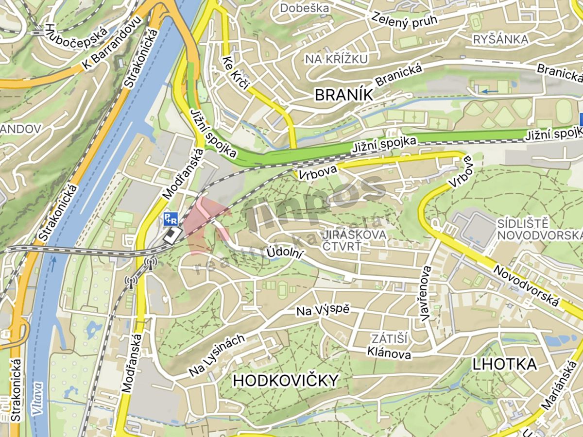 Pronájem bytu 2+kk 30 m²
