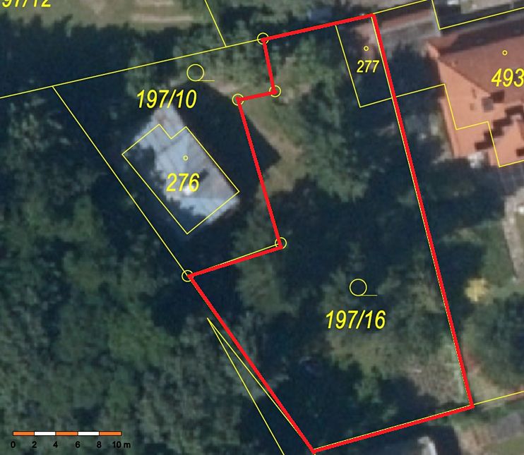 Prodej stavebního pozemku 572 m², Jíloviště – fotka 1 z 3