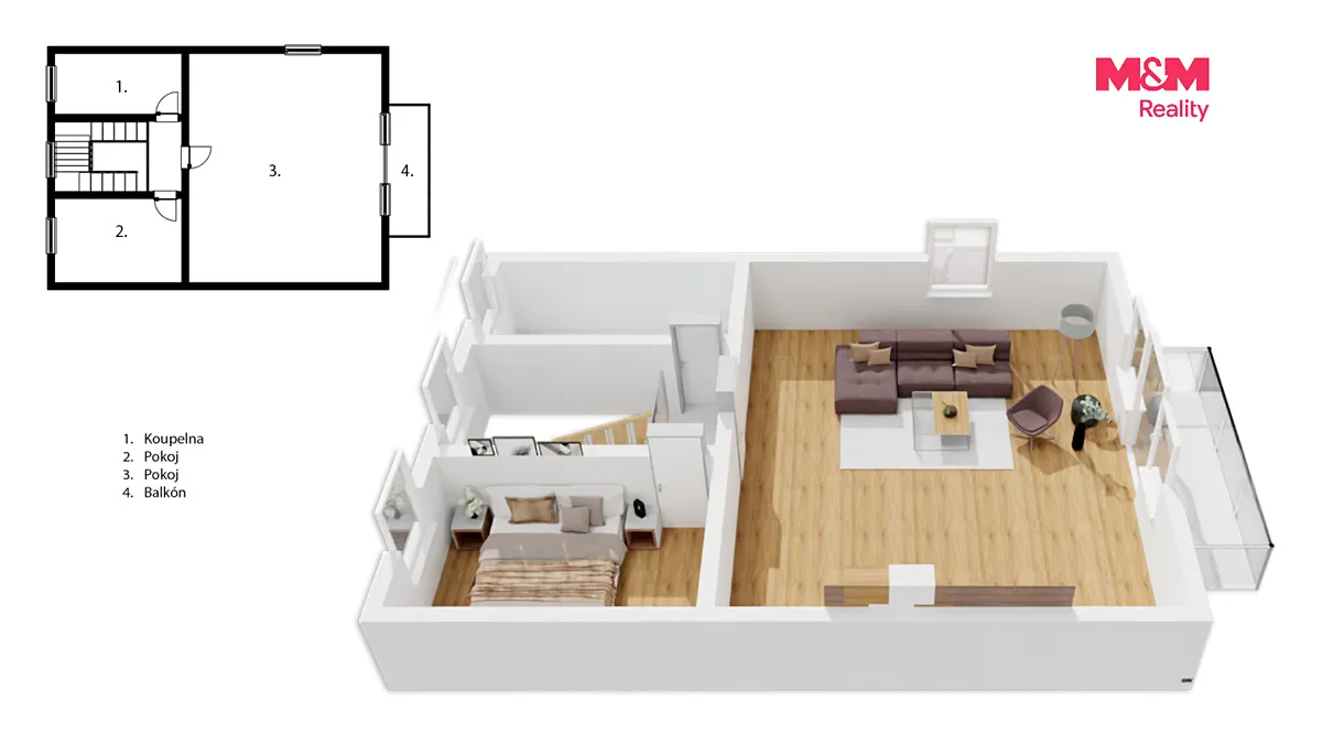 Prodej rodinného domu 620 m², pozemek 14427 m² - More