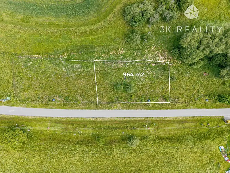 Prodej stavebního pozemku 964 m², Otročiněves – náhled fotky 1