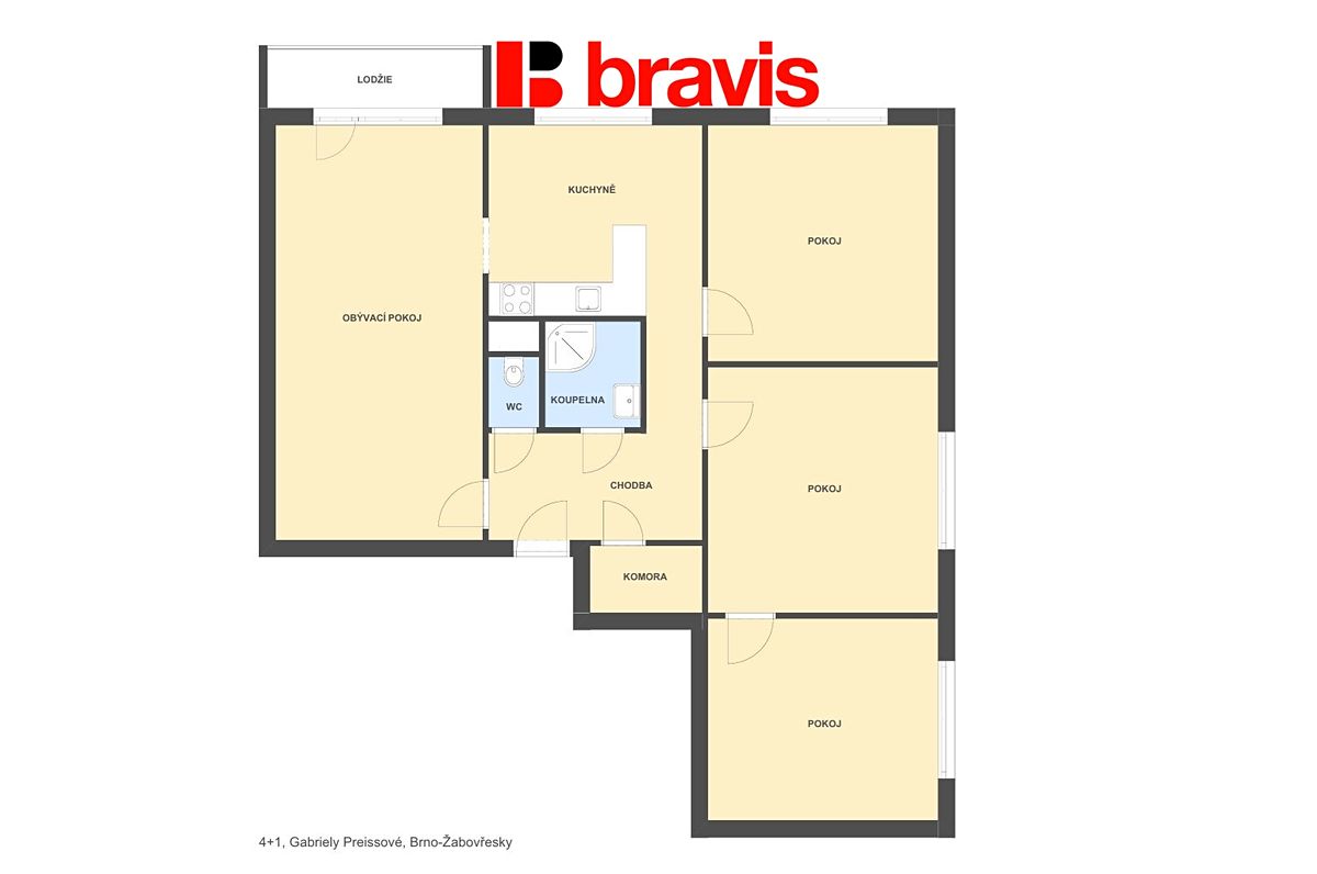 Prodej bytu 4+1 83 m² – fotografie 2