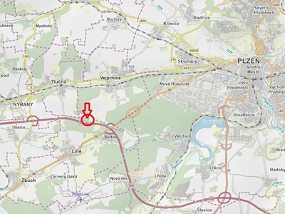 Prodej podílu 1/9  lesa 425 m²