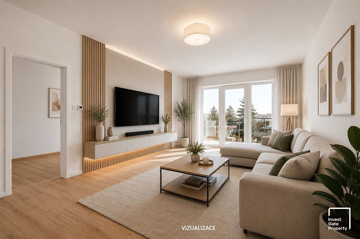 Prodej bytu 3+kk 48 m²