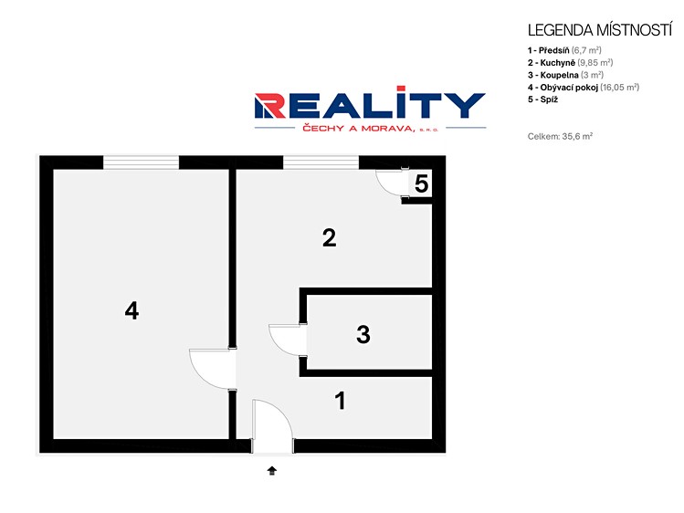 Wohnung 1+1 zum Kauf, 36 m² (9 von 9)