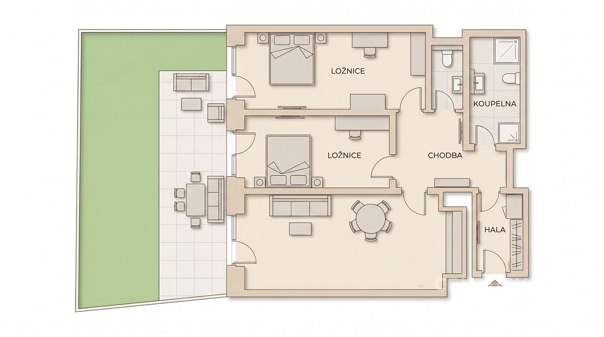 Prodej bytu 3+kk 82 m² – fotografie 3