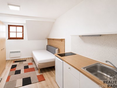 Pronájem bytu 1+kk 28 m²