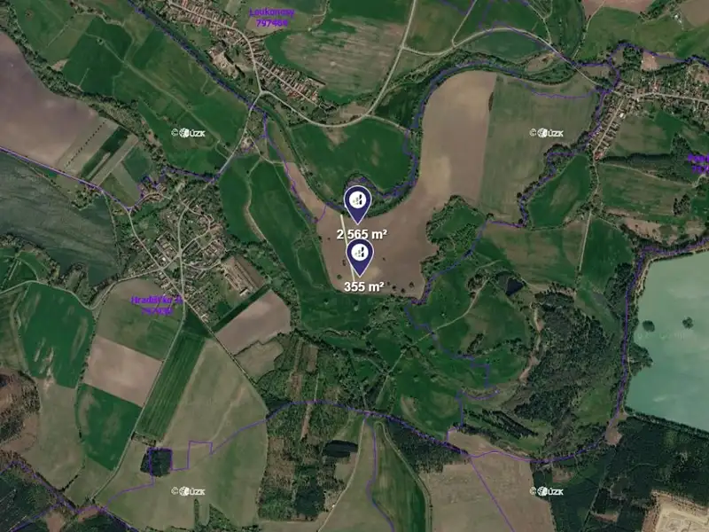Prodej louky 1886 m², Žiželice – náhled fotky 3