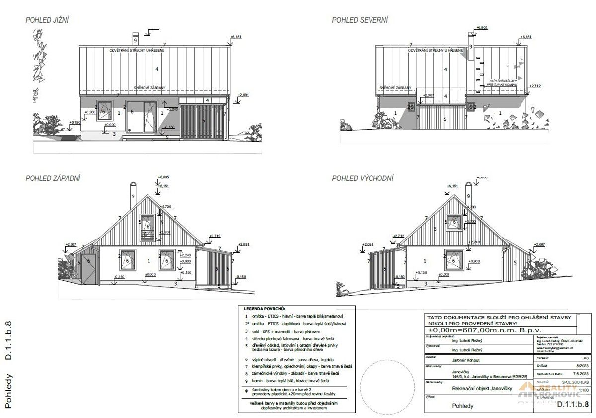Prodej stavebního pozemku 520 m²