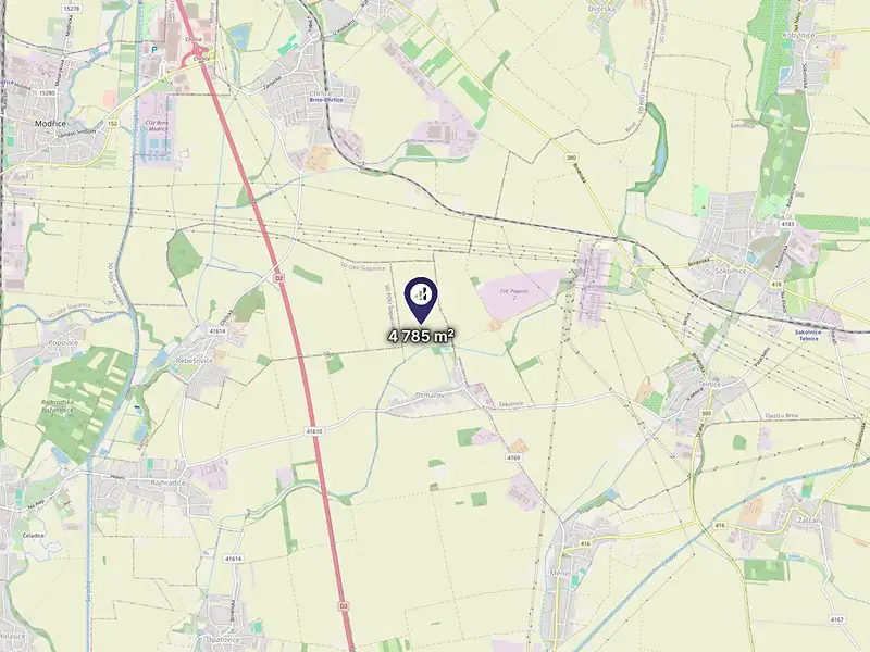 Prodej pole 4785 m², Otmarov – náhled fotky 3
