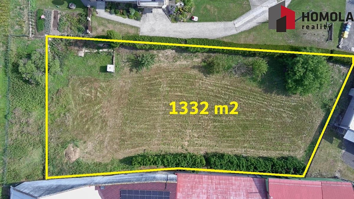 Prodej stavebního pozemku 1332 m² – fotografie 2