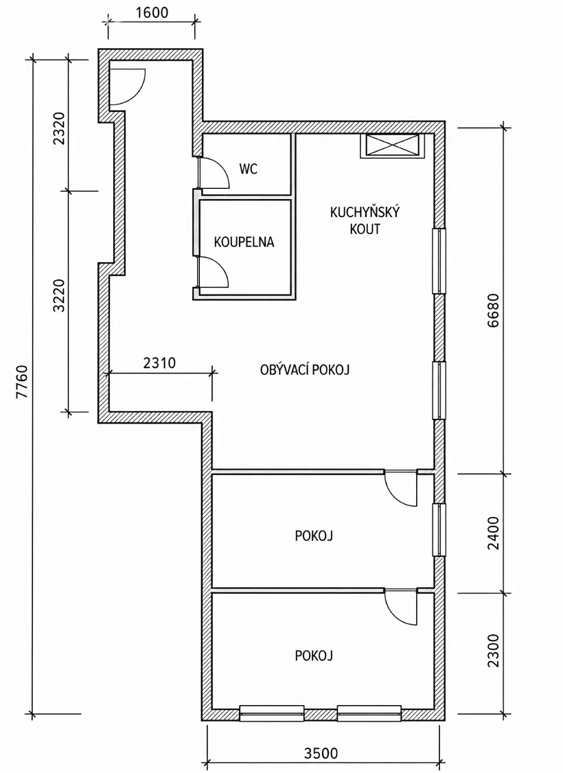 Prodej bytu 3+kk 52 m², Praha