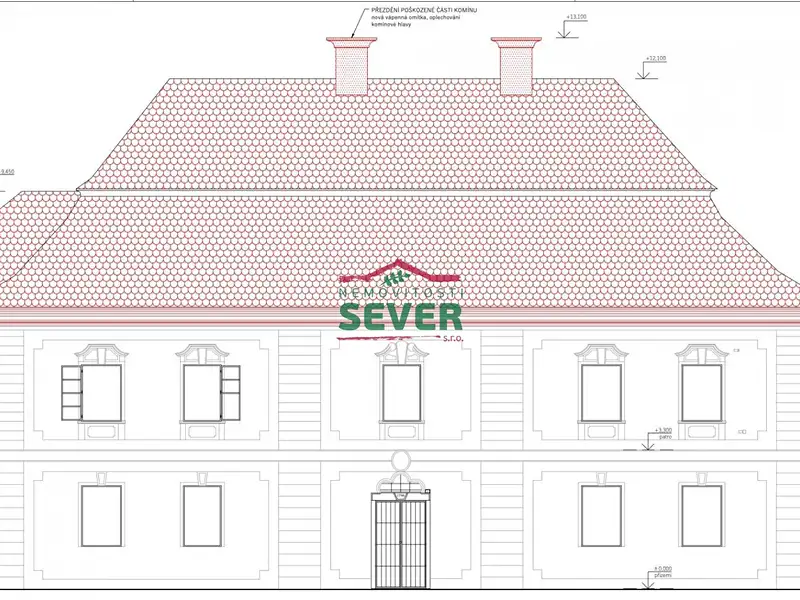 Prodej rodinného domu 300 m², pozemek 5628 m², Podbořany – náhled fotky 3