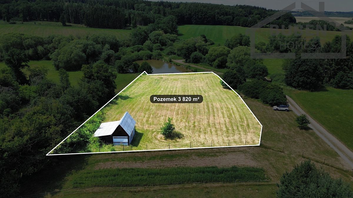 Prodej stavebního pozemku 3820 m² – fotografie 3