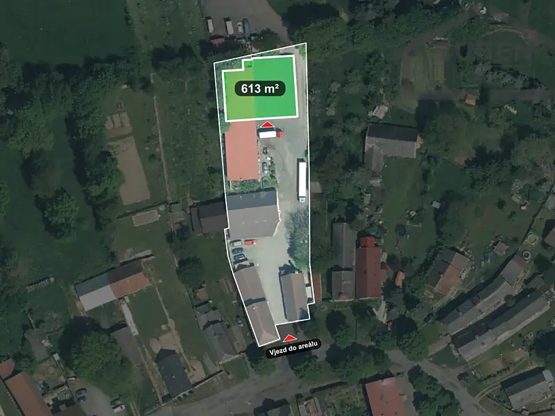 Pronájem výrobní haly, prostoru 613 m², Staré Sedliště – náhled fotky 2