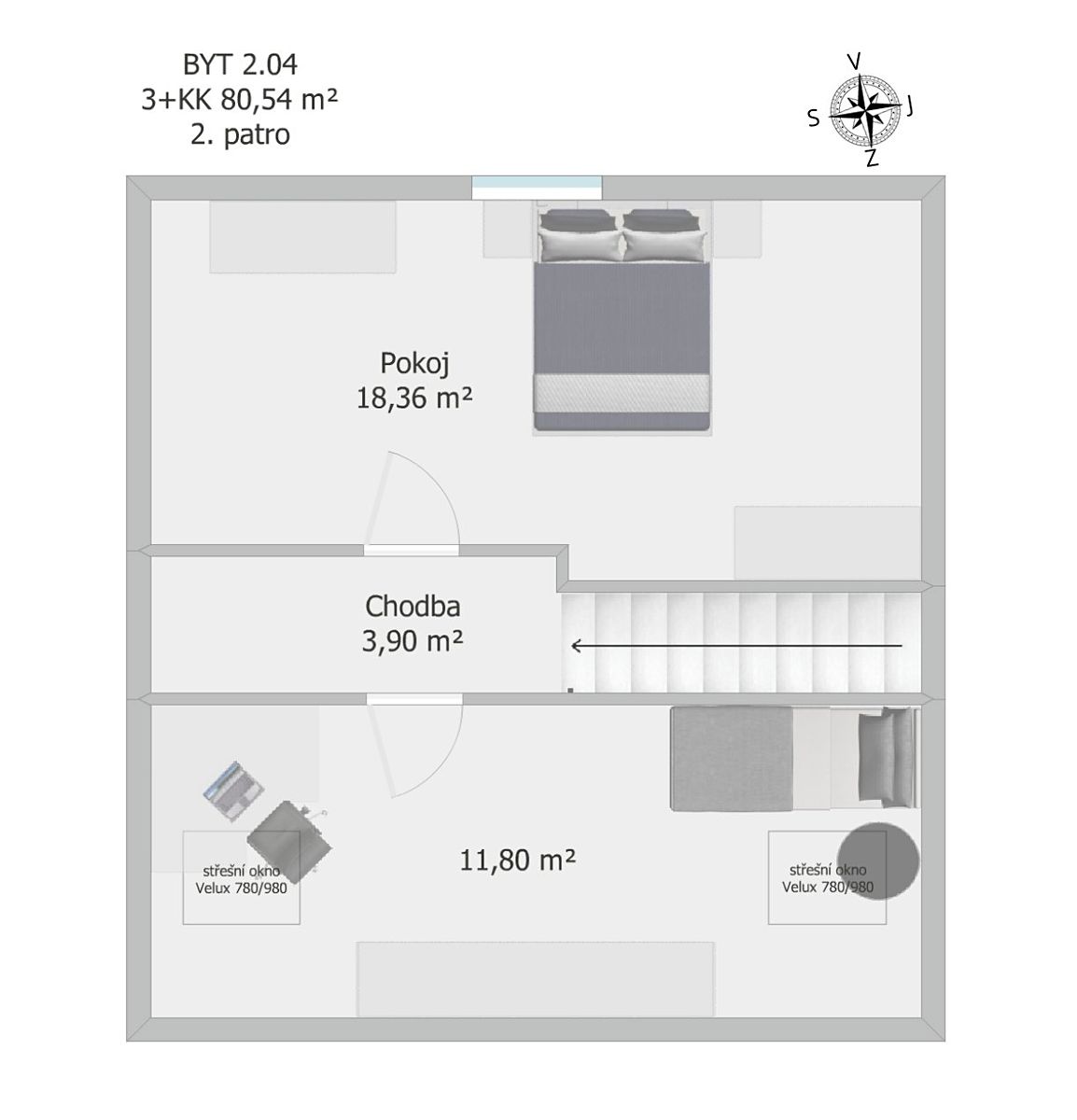 Prodej bytu 3+kk 100 m² – fotografie 3