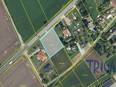 Prodej stavebního pozemku 1686 m²