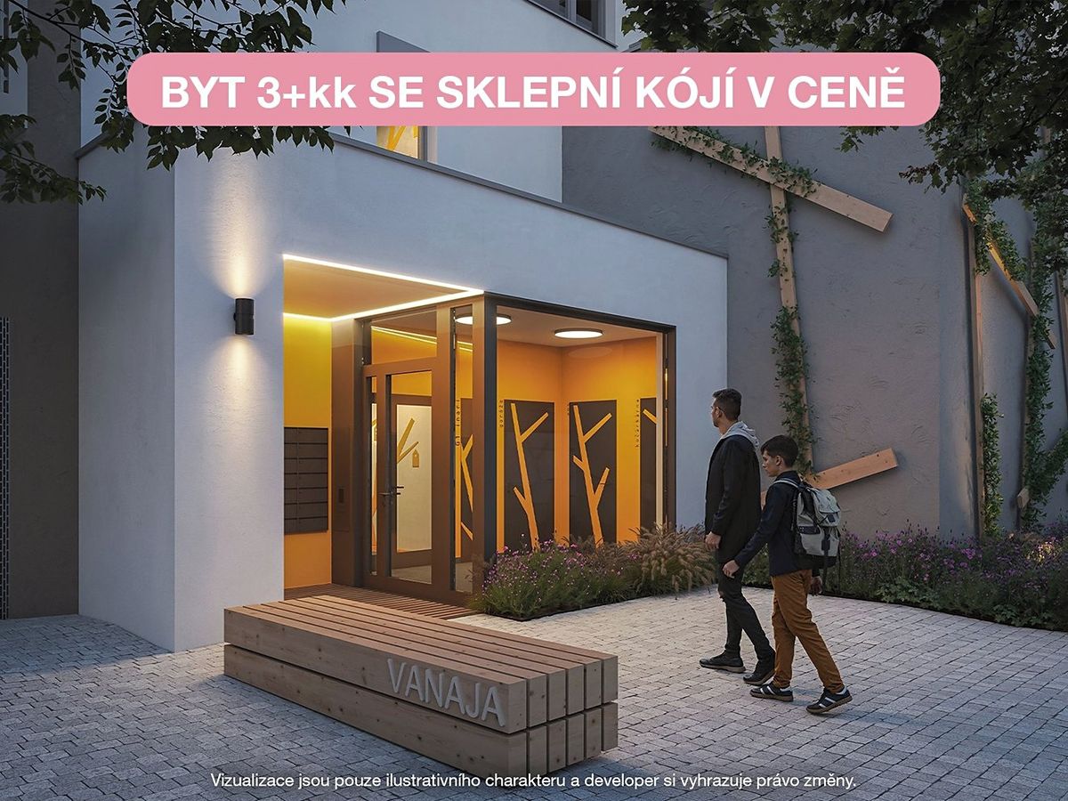 Prodej bytu 3+kk 61 m²