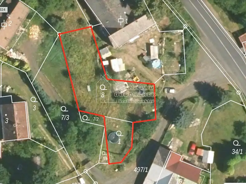 Prodej stavebního pozemku 594 m², Klášterec nad Ohří – náhled fotky 2