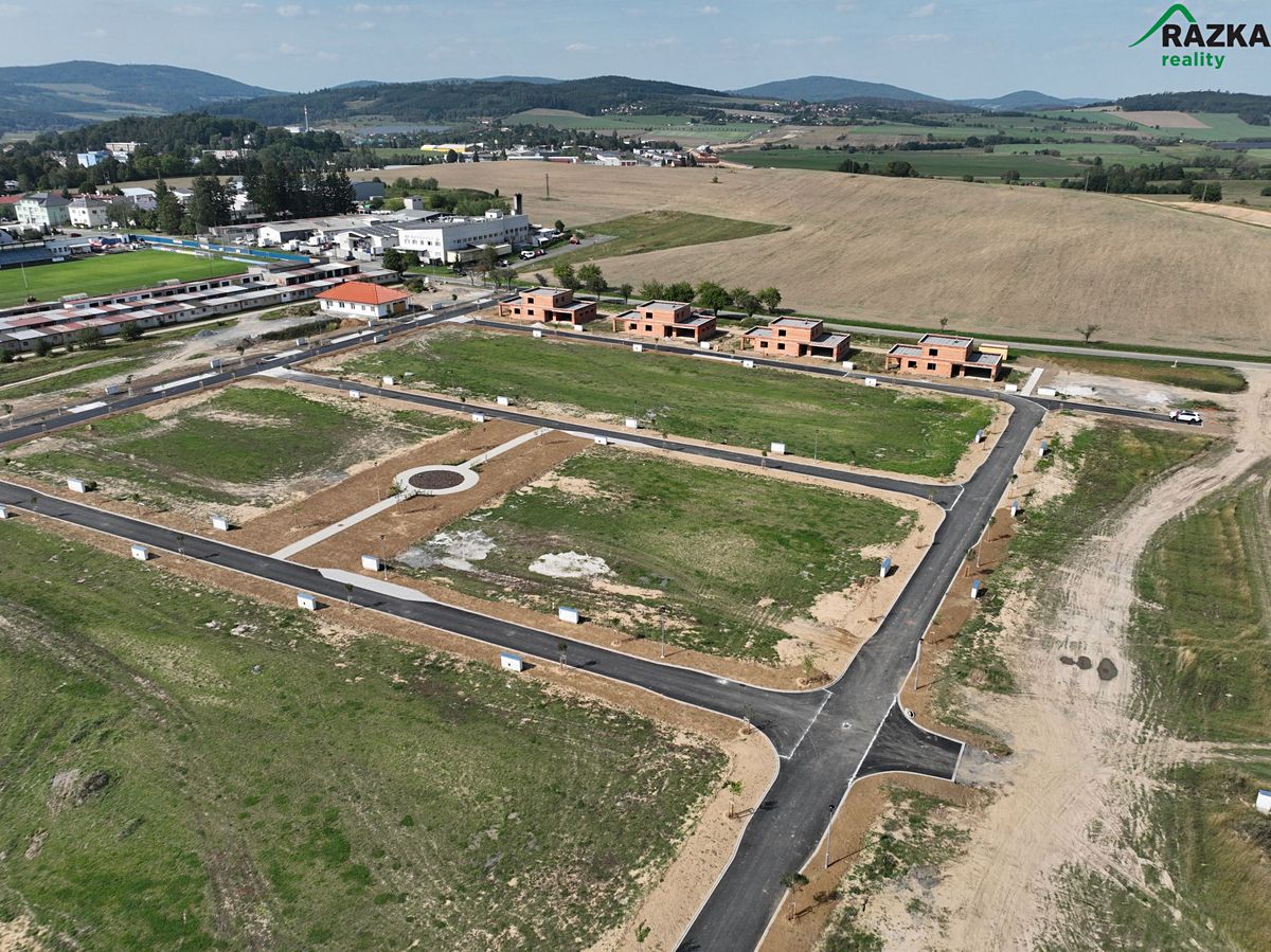 Prodej stavebního pozemku 796 m², Klatovy – fotka 1 z 3