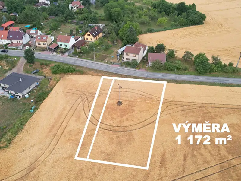 Prodej stavebního pozemku 1172 m², Štěpánovice – náhled fotky 1