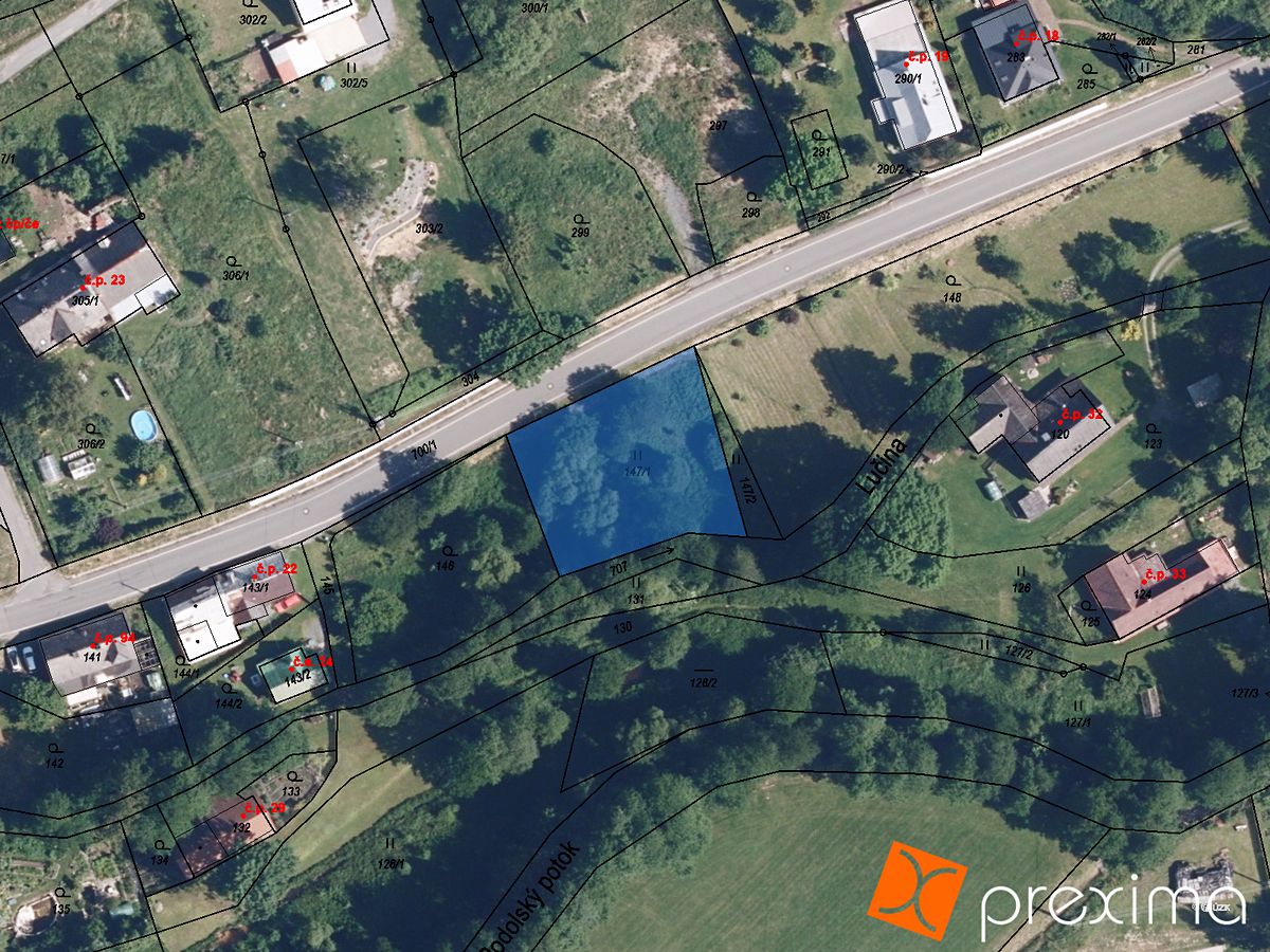 Prodej stavebního pozemku 1012 m², Rýmařov – fotka 1 z 3