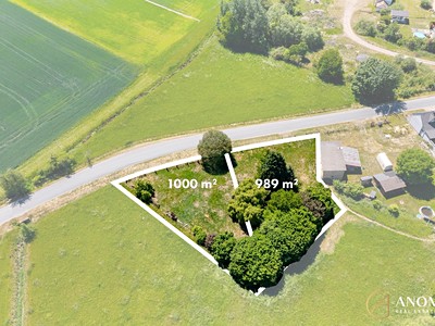 Prodej  stavebního pozemku 989 m²