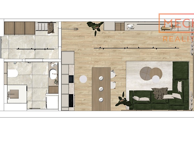 Квартира 1+kk на продаж, 28 м² (6 з 6)