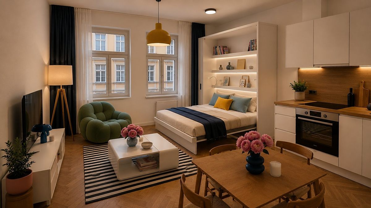 Pronájem bytu 1+kk 25 m²