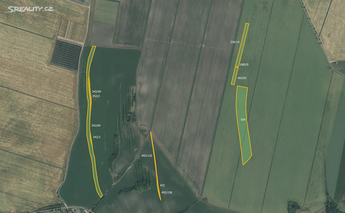 Prodej pole 56857 m², Žabovřesky nad Ohří