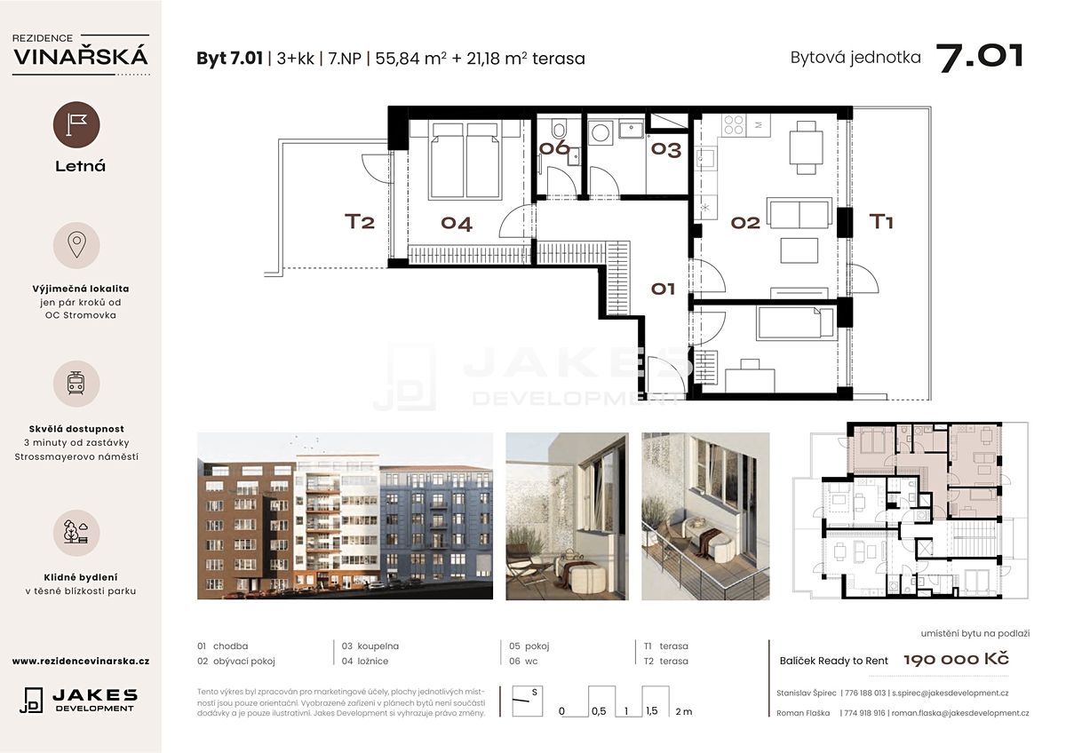 Prodej bytu 3+kk 56 m² – fotografie 2